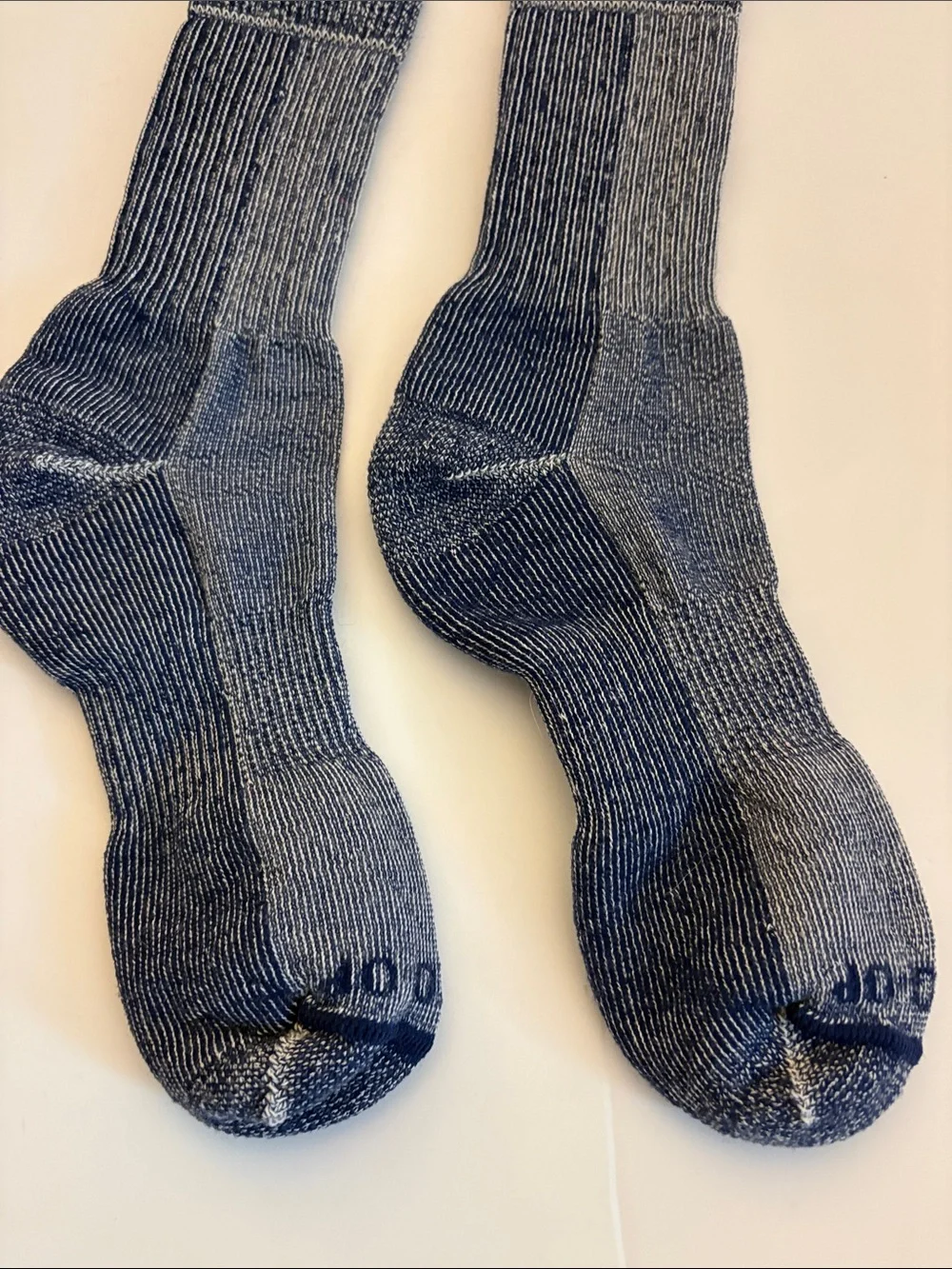 Smartwool Unisex Hike Crew Height Sock Extra Cushion Gray/Blue Size Medium New